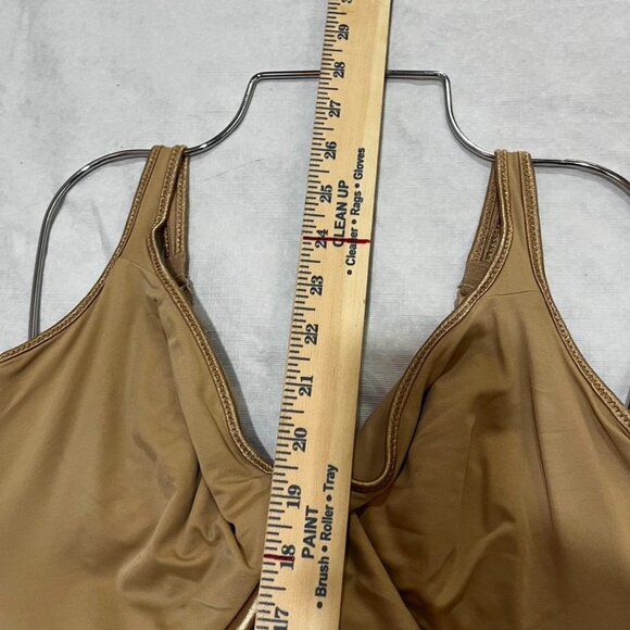 Sweet Nothings Vintage Shaping Bodysuit Gold & Nude Underwire 36C - Picture 9 of 11